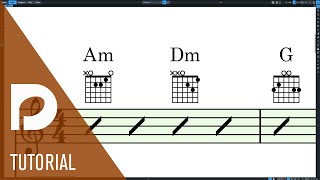 Chord Symbols and Diagrams  New Features in Dorico 3 [upl. by Zzahc]