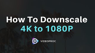 How to Downscale 4K to 1080P  4K to 1080P Converter 2025 [upl. by Ila84]