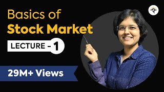 Basics of Stock Market For Beginners Lecture 1 By CA Rachana Phadke Ranade [upl. by Enej]