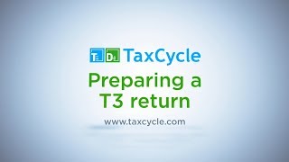 Preparing a T3 return  June 25 2019 [upl. by Ahsena]