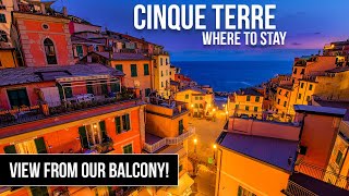 Where To Stay In Cinque Terre  Riomaggiore Airbnb [upl. by Somerville250]