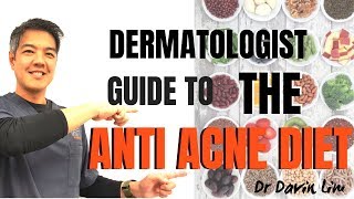 ACNE DIET GUIDE  Dermatologist Approved [upl. by Benedic]