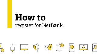 How to register for NetBank [upl. by Ayanad]