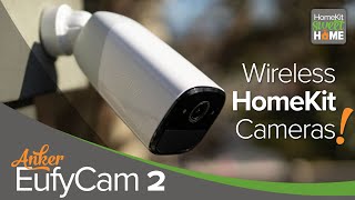 EufyCam 2 Wireless Security Cameras for HomeKit [upl. by Lester574]