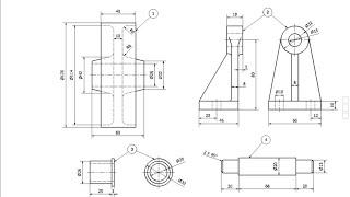 How to do Assembly Drawing Roller Wheel [upl. by Lejna]