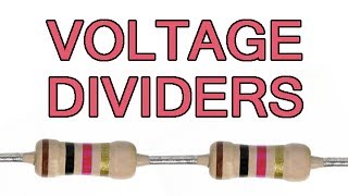 Voltage divider tutorial [upl. by Aiahc]