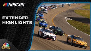 NASCAR Cup Series EXTENDED HIGHLIGHTS Ally 400 at Nashville  63024  Motorsports on NBC [upl. by Mayer955]