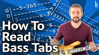 Bass Tabs Everything You Need To Know To Get Started Reading Bass Tabs [upl. by Oiralih]