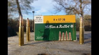 8mm Mauser Sellior and Bellot SPCE Velocity and Accuracy [upl. by Daniela483]