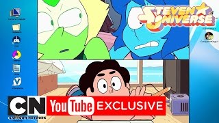 Steven Universe  Webisode Videocalling Peridot  Cartoon Network Africa [upl. by Heck]