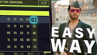 How to solve the Breach HACKING Puzzles Super EASILY ► Cyberpunk 2077 [upl. by Rosaleen]