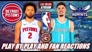 Detroit Pistons VS Charlotte Hornets NBA Live Stream [upl. by Kym278]