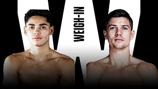 FULL RYAN GARCIA VS LUKE CAMPBELL WEIGHIN [upl. by Ydolem]