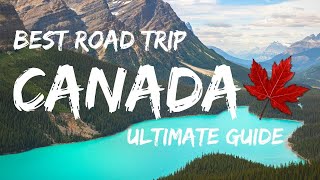 Canadian Rockies Guide Calgary to Vancouver Road Trip 4K [upl. by Jobye882]