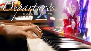 EGOIST  Departures  Guilty Crown ED  Relaxing Piano Project｜SLSMusic [upl. by Gowon]