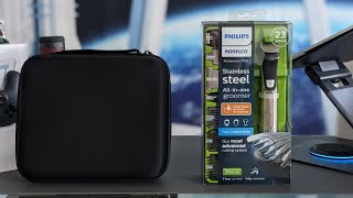 Philips Norelco Multigroom 7000 amp Storage Case Unboxing Tutorial Review amp Grooming Tips [upl. by Addy]