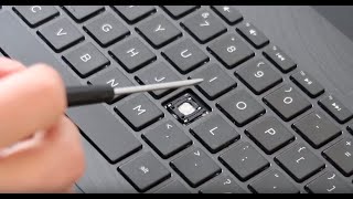 How To Fix Replace Keyboard Small Key  HP 15 Laptop Computer [upl. by Orna]