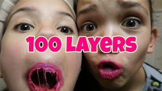 100 LAYERS OF LIQUID LIPSTICK  LIPSENSE [upl. by Gilmore97]