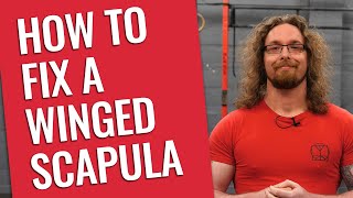 How to Fix a Winged Scapula [upl. by Barbour]