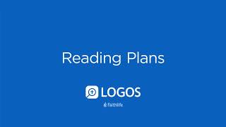 How to Create Custom Reading Plans  Logos Bible Software [upl. by Hatti]