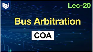 Bus arbitration in computer Organization  COA Lec20  Bhanu Priya [upl. by Tugman]