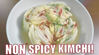 Delicious And Refreshing White Kimchi Recipe [upl. by Berne]