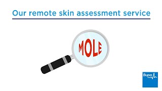 Bupa  Remote Skin Assessment Service [upl. by Popele]