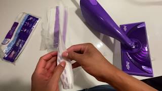 Swiffer Wet Jet Mopping Kit  How To Assemble [upl. by Dryfoos]