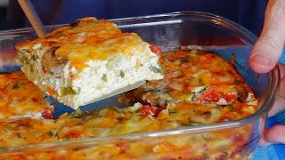 Easy Egg Bake Recipe [upl. by Elbertina]