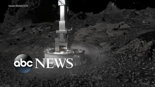 NASA lands 1st spacecraft on asteroid l WNT [upl. by Cerallua]