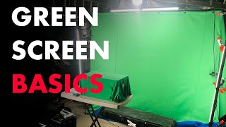 How to Set up a Green Screen at Home  BL Basics [upl. by Repsag]