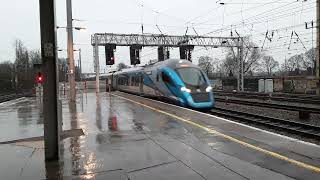 Trains at Preston WCML 111221 [upl. by Aneev]