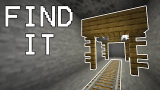 How to Find an Abandoned Mineshaft in Minecraft All Versions [upl. by Tracie]