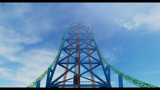 Zumanjaro Drop of Doom Recreation POV [upl. by Nerred]