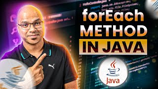 97 forEach Method in Java [upl. by Aidole179]