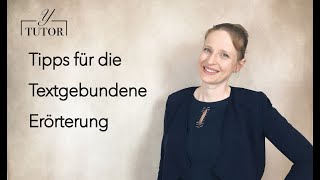 Textgebundene Erörterung  Kleine Tipps [upl. by Ellehcram853]