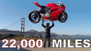 Ducati Panigale 22000 Mile Review and Repair Costs [upl. by Oiliduab]