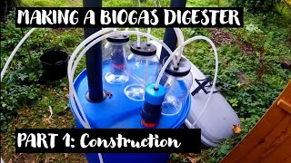 Making a biogas digester  free gas at home  PART I [upl. by Greyso]