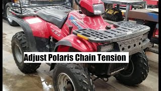 How to Set Polaris Xplorer Chain Tension [upl. by Aneet]