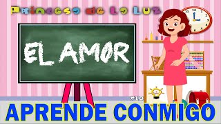 ¿QUÉ ES EL AMOR Las EMOCIONES 🌐 Vídeo Infantil  Vídeos educativos para niños APRENDE CONMIGO [upl. by Ettegdirb]