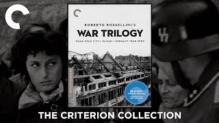 Roberto Rossellini’s War Trilogy The Criterion Collection Bluray Digipack Boxset Unboxing [upl. by Zeta]