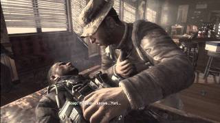 MW3 Soaps Death amp Makarov Knows Yuri Flashback Cutscene [upl. by Roane]