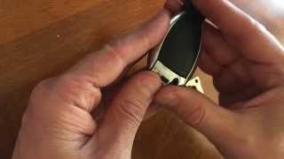 Mercedes C300 W204 SmartKey Battery Replacement Smart Key [upl. by Alvin]