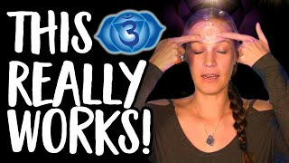 Opening Your Third Eye A Powerful Practice That Really Works 😇💜✨ [upl. by Uke]