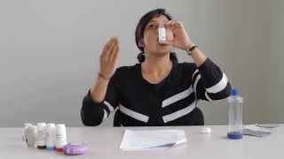 COPD Inhaler Techniques Video English 1 MDI [upl. by Gnilhsa]