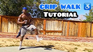 How To Crip Walk In 2021  Step by Step Tutorial [upl. by Neleh653]