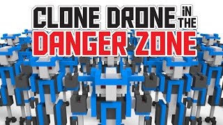 Human Robots with Laser Swords  Clone Drone in the Danger Zone Gameplay [upl. by Isador]