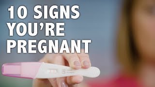 10 signs youre pregnant [upl. by Reltuc]