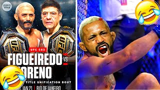 Moreno vs Figueiredo 4 MEMES amp REACTON [upl. by Osbert]