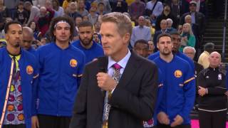 Steve Kerrs Emotional Tribute to Craig Sager  121516 [upl. by Kyl]